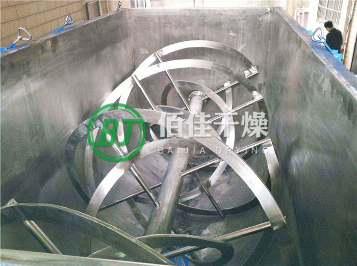 點(diǎn)擊放大 WLDH臥式螺帶混合機(jī)